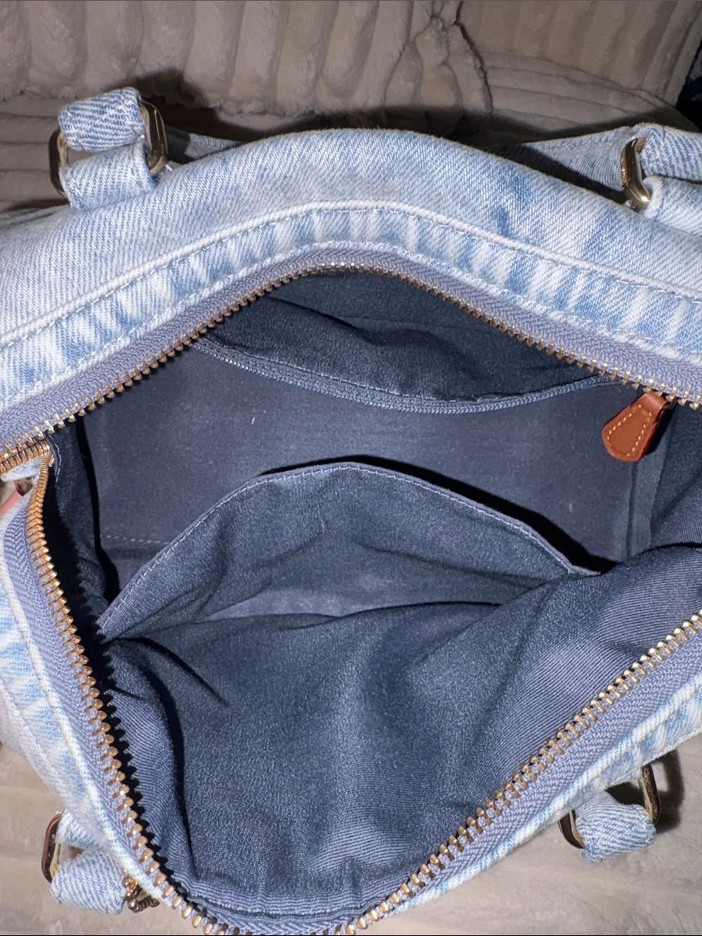 Coach medium denim